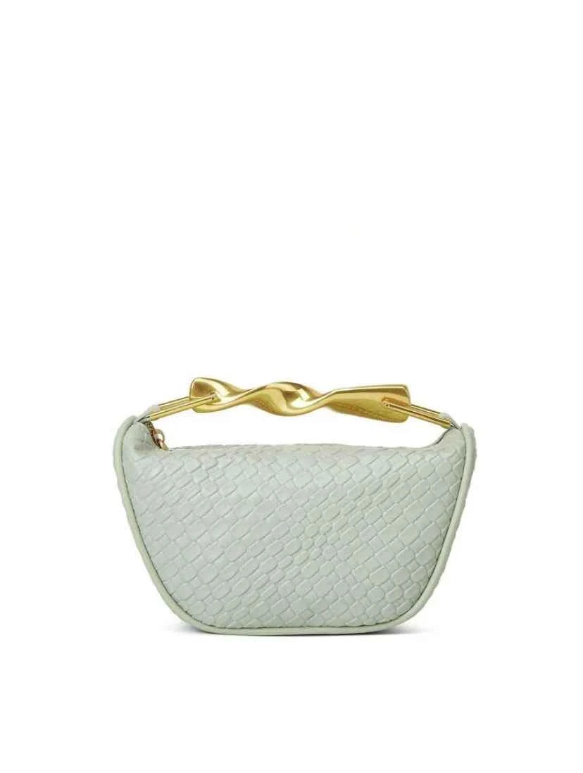 Half-Moon Beach Straw Shoulder Bags Women's
