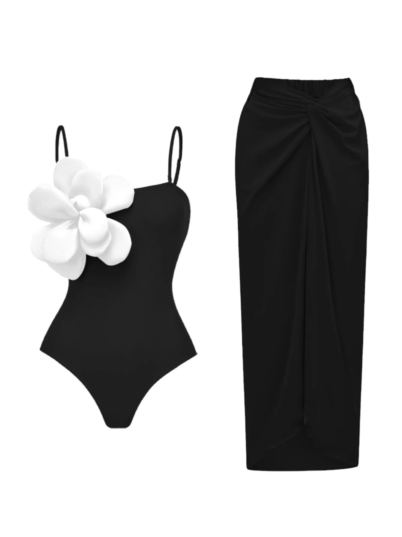 2PC Ruffe Bikini Set Women Swimwear Push Up Swimsuit Bottom Print Brazilian Biquini Bathing Suit - Norellé