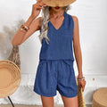 Sleeveless Vest Casual Shorts Fashion Suit - Norellé
