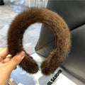 100% Real Mink Fur Headbands