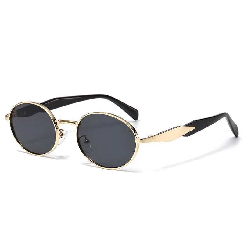 1pcs/2pcs Sets Square Sunglasses Women - golden black / Other