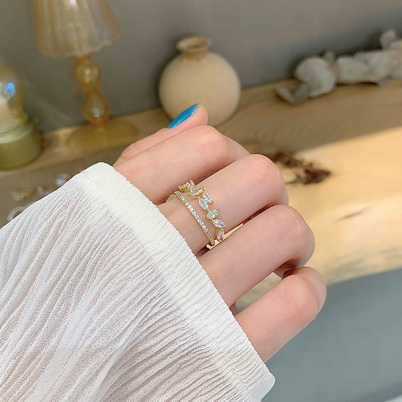 Women's Fashion Personalized Opening Adjustable Ring - Norellé