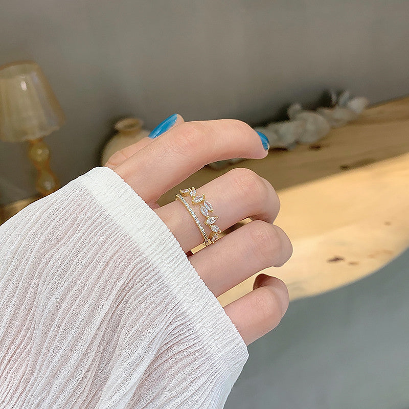 Women's Fashion Personalized Opening Adjustable Ring - Norellé