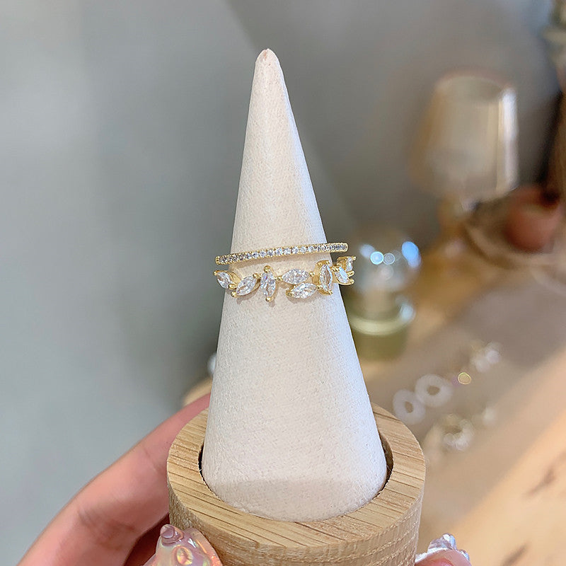 Women's Fashion Personalized Opening Adjustable Ring - Norellé
