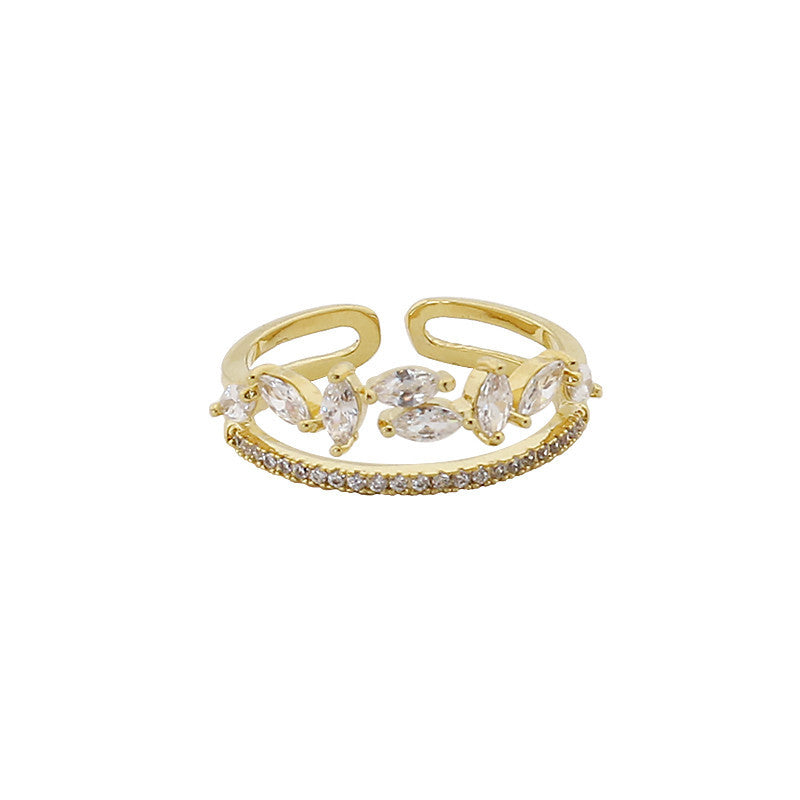 Women's Fashion Personalized Opening Adjustable Ring - Norellé