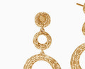 Luxury Gold-plated Earrings Women's Exaggerated Long - Norellé