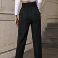 Ladies' Solid Color Slimming And Minimalist Pants - Norellé
