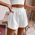 Solid Color Casual Shorts Summer Loose All-matching Pants - Norellé