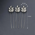 3Pcs Bridal Tiaras U-shaped Hairpin - Style 11