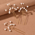 3Pcs Bridal Tiaras U-shaped Hairpin - Style 20