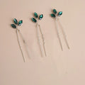 3Pcs Bridal Tiaras U-shaped Hairpin - Style 3