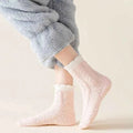 4 Pairs Thick Women Winter Warm Fuzzy Fluffy Socks