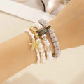 4 PCs Ethnic Pearls Elastic String Xingyue Bodhi - Colorful Suit Style 2 - electronic accessories