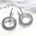 Rhinestone Earrings Fashion Creative Long Women - Norellé