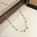 All-matching New Beaded Clavicle Women's Twin Necklace Sweater Chain - Norellé