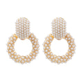 Women's Creative All-match Baroque Pearl Earrings - Norellé