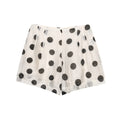 Polka Dot Hanging Collar Top Pleated Decorative Casual Shorts - Norellé