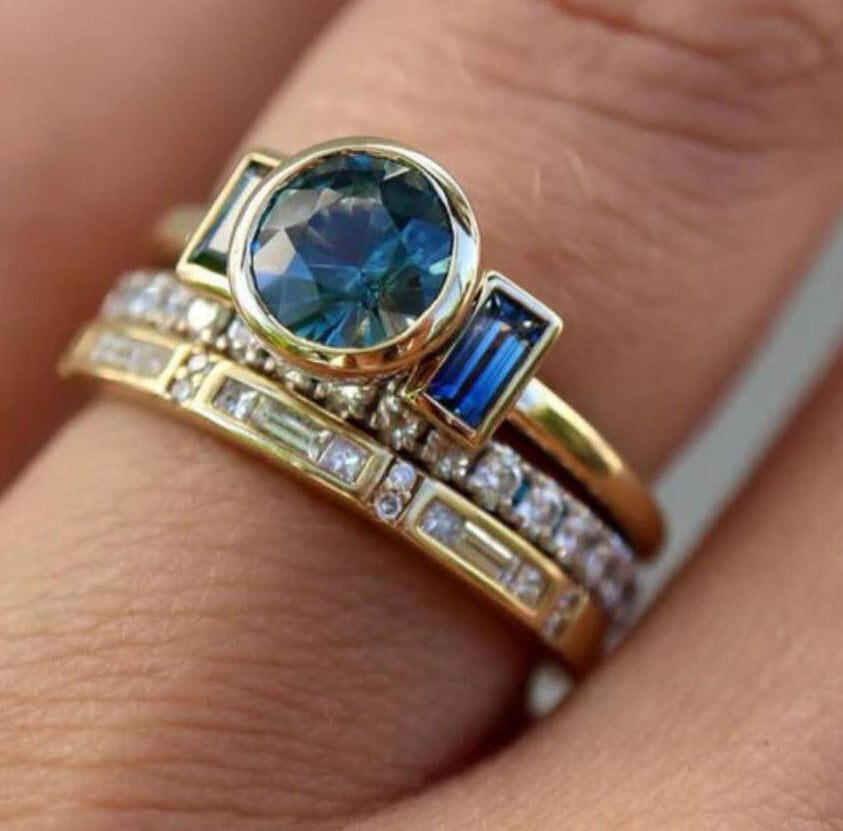 Retro Simple And Exaggerated Unique Women Ring - Norellé