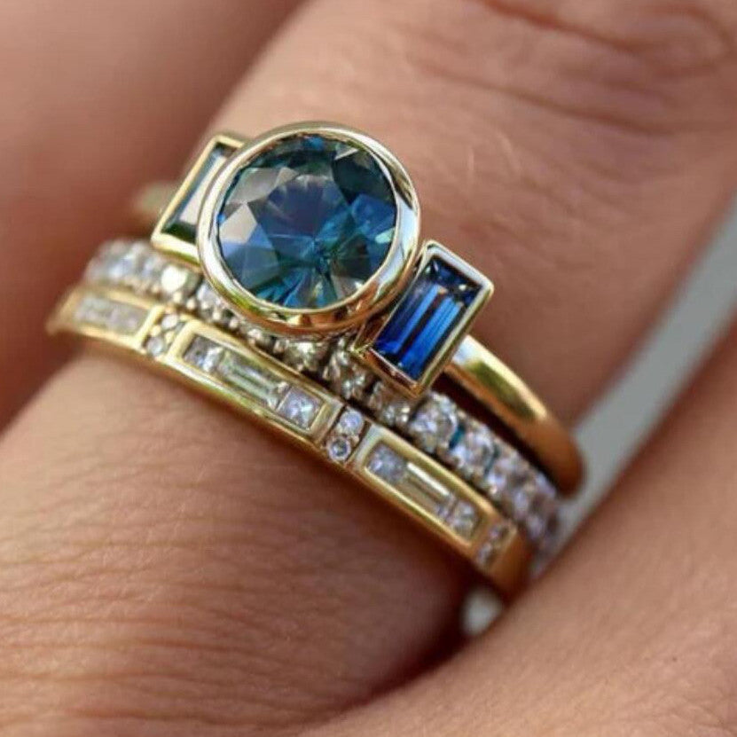 Retro Simple And Exaggerated Unique Women Ring - Norellé