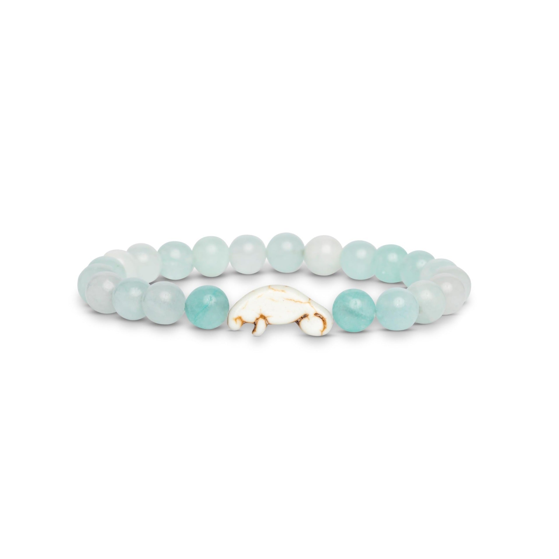8mm Natural Stone Manatee Amazonite Bracelet - electronic accessories