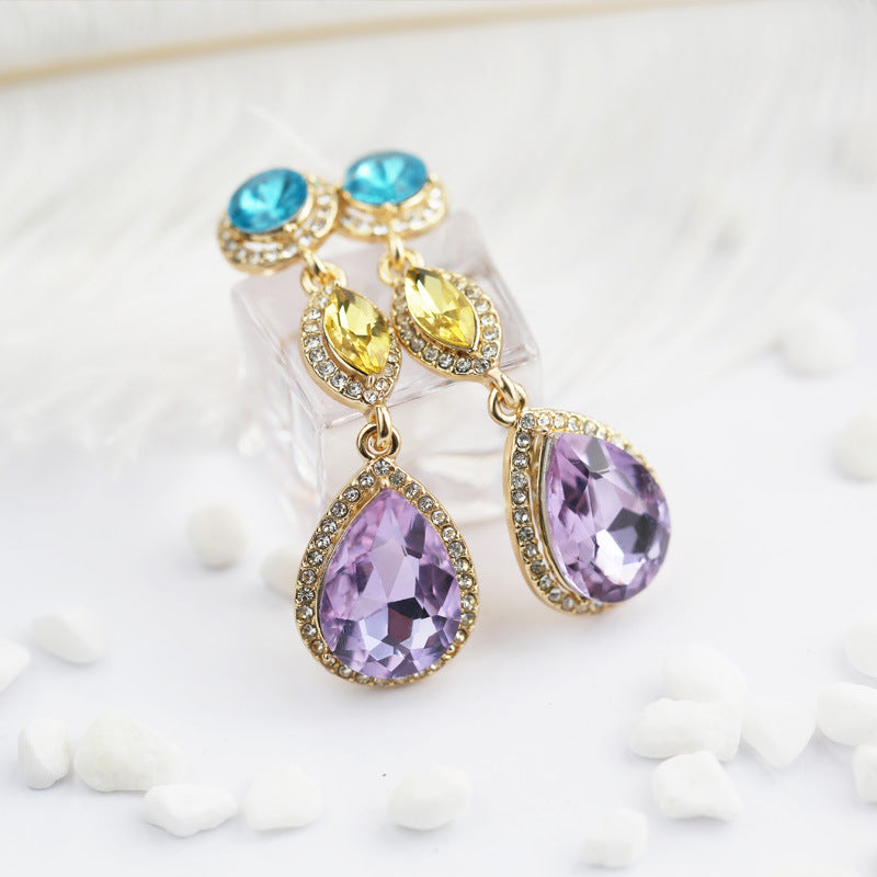 Fashion Diamond Crystal Women's Earrings - Norellé