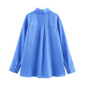Loose Striped Shirt Pants Suit - Norellé