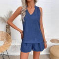 Sleeveless Vest Casual Shorts Fashion Suit - Norellé