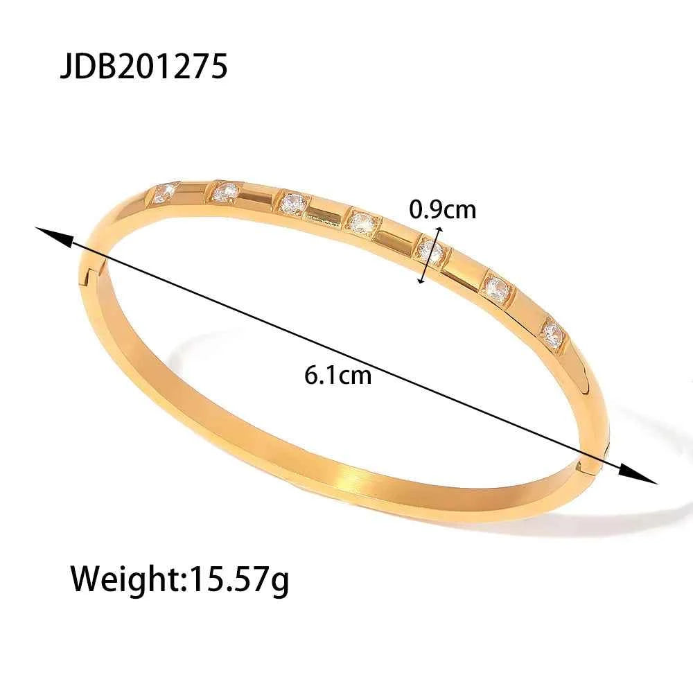 Zircon Bracelet Adjustable Stackable Bracelet