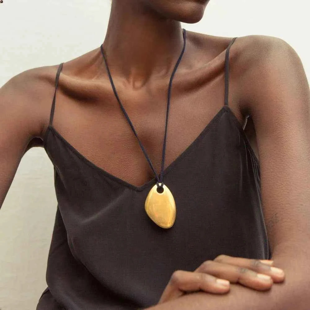 Stainless Steel Personalized fashion Irregular Glossy Pendant