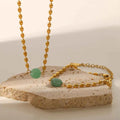 Vintage Stainless Steel  Jewelry Set
