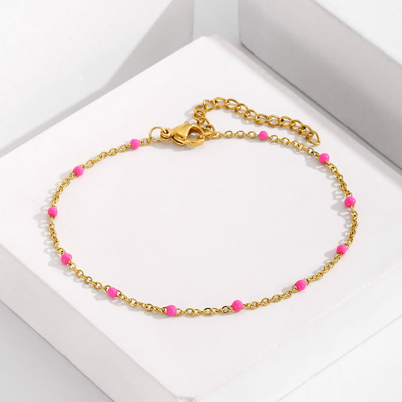 Women's Fashion Mixed Color Beaded Bracelet - Norellé