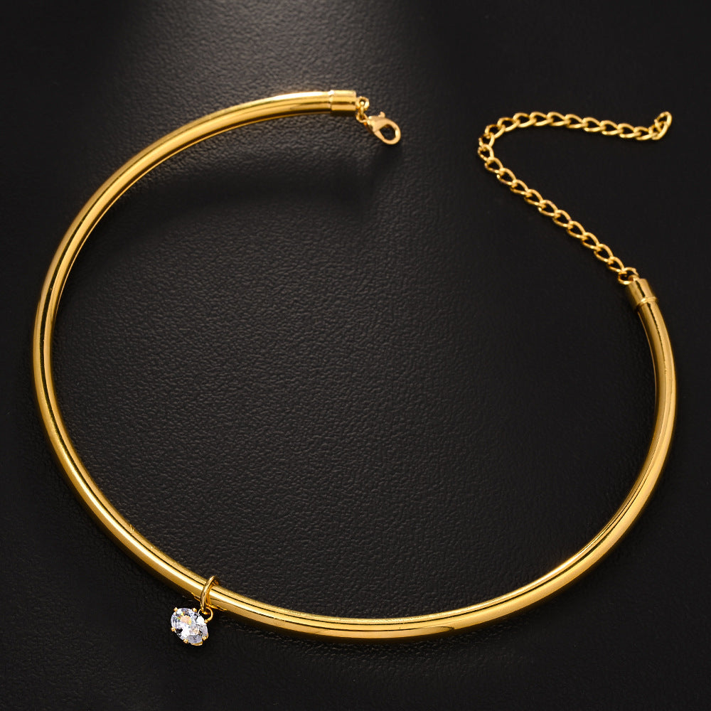 Water Drop Personality Golden Circle Adjustable - Norellé
