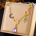 Affordable Luxury Fashion Stainless Steel Clavicle Chain Necklace - Norellé