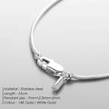 All-matching Hip Hop Simple Korean Style Chain Men's Necklace - Norellé