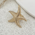 Ocean Style Hollow Flower Ring Feather Knuckle Ring - Norellé