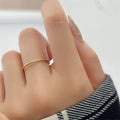 8 Fine Diamonds Ins Simple Temperament Basic Fine Ring Female Accessories - Norellé