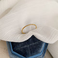 8 Fine Diamonds Ins Simple Temperament Basic Fine Ring Female Accessories - Norellé