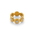 18K Real Gold Plated Sweet  Flower Ring - Norellé