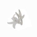 Ocean Style Hollow Flower Ring Feather Knuckle Ring - Norellé