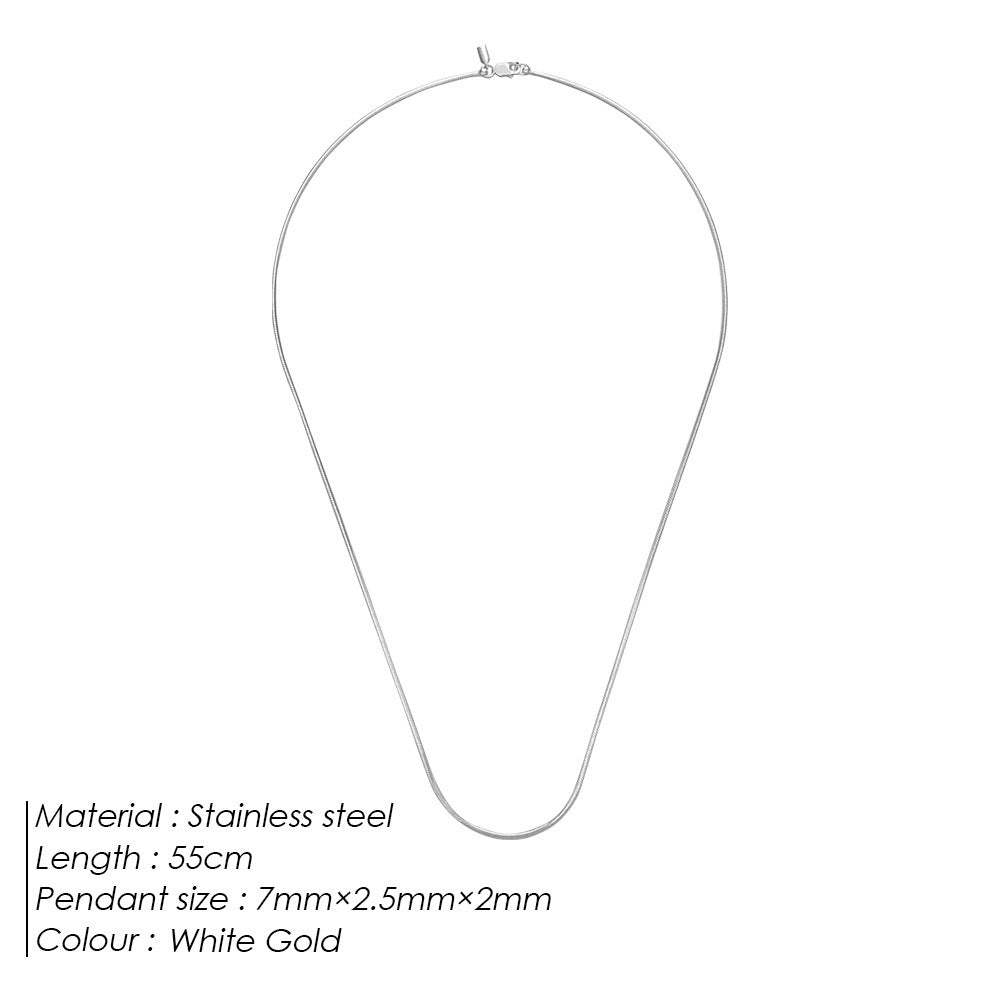 All-matching Hip Hop Simple Korean Style Chain Men's Necklace - Norellé