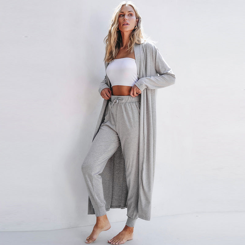 Long Sleeve Casual Suit Women's Simple All-matching - Norellé