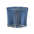 Women's  Denim Short Top - Norellé