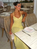 Knit Cut Out Holiday Beach Dresses Women's - Norellé
