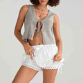 Women’s Layered Ruffle Shorts