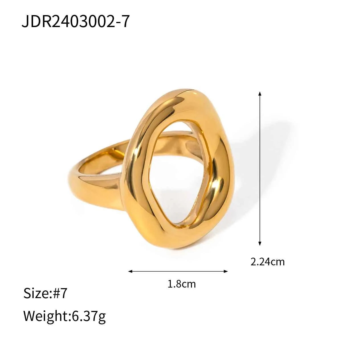 Stainless Steel Circular Hollow Ring