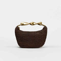 Half-Moon Beach Straw Shoulder Bags Women's