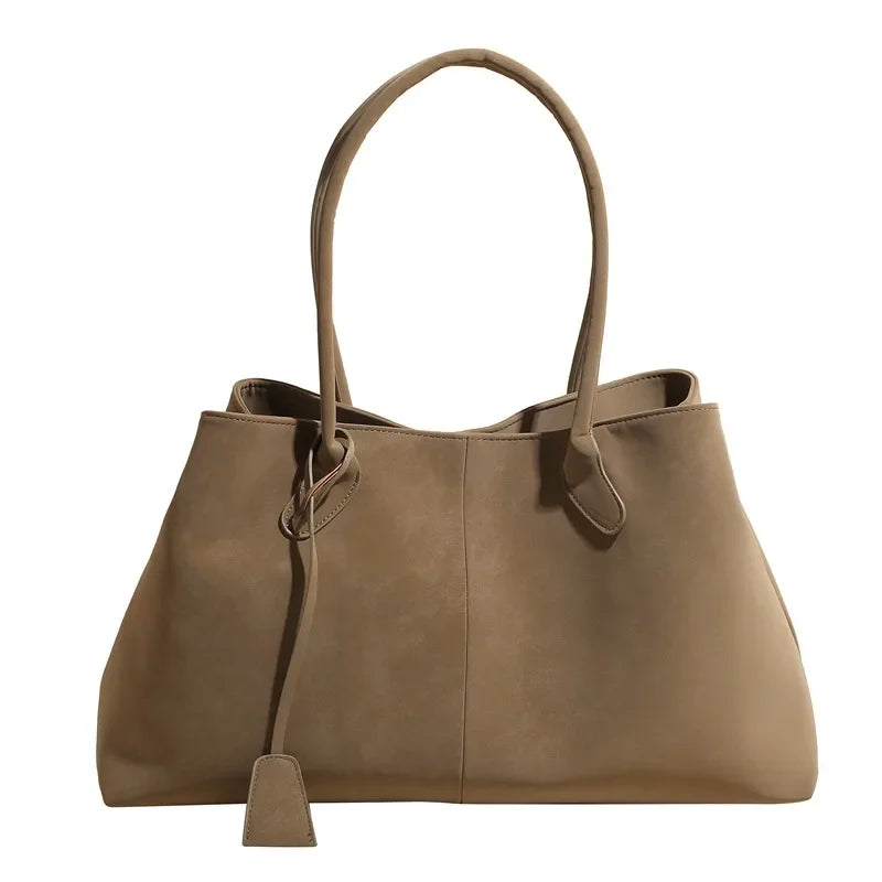 Faux Suede High Quality Handbag