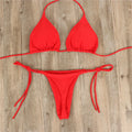 2Pcs Summer Women Bikini Set Side Tie - Norellé