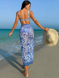 3 Piece Bikini Set Blue - Norellé