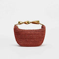 Half-Moon Beach Straw Shoulder Bags Women's